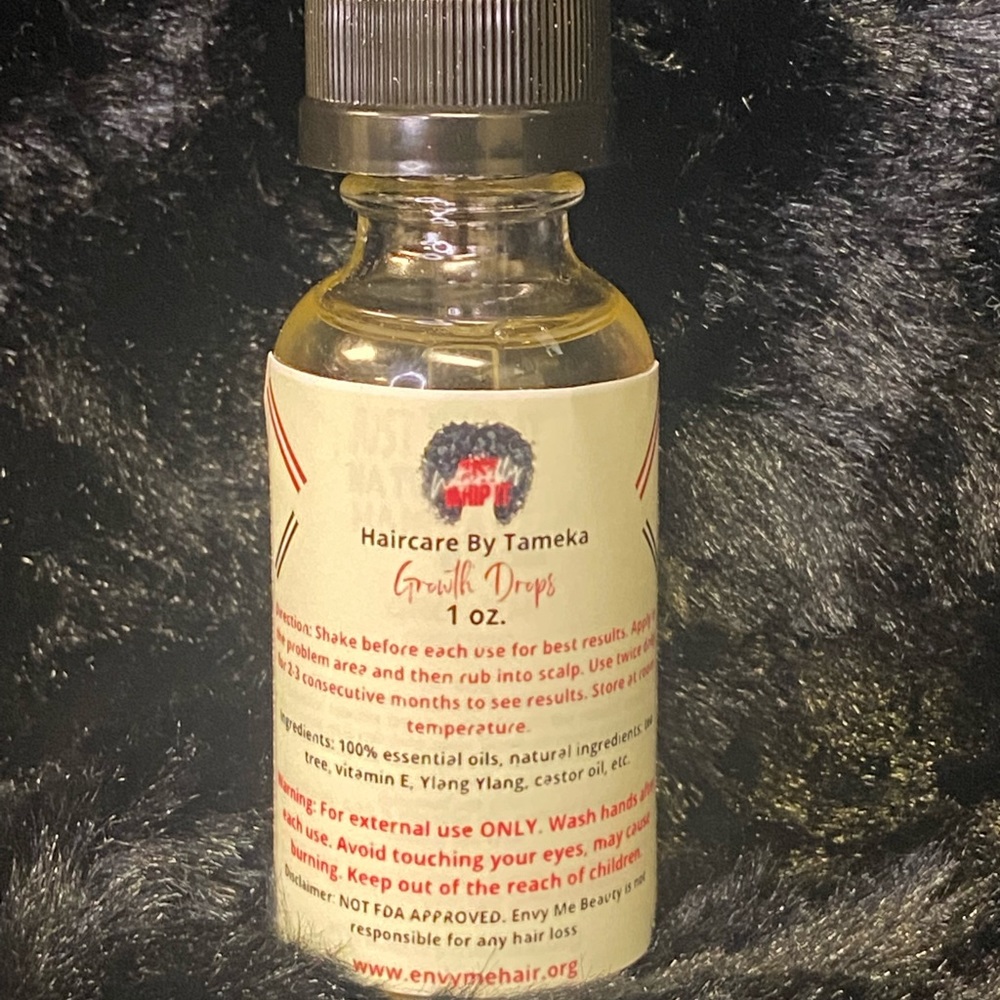 Place the drops in the problem areas and rub